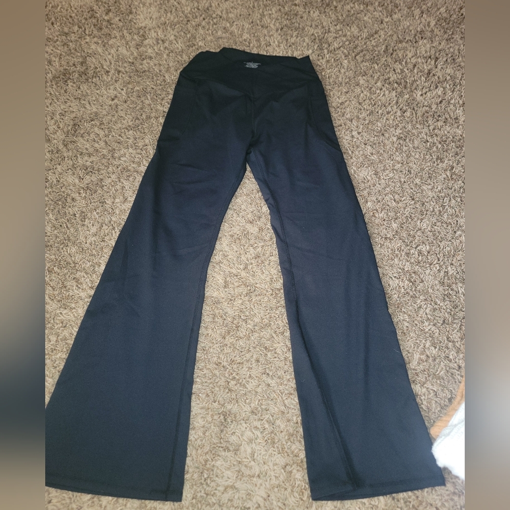 Black Flared Pants